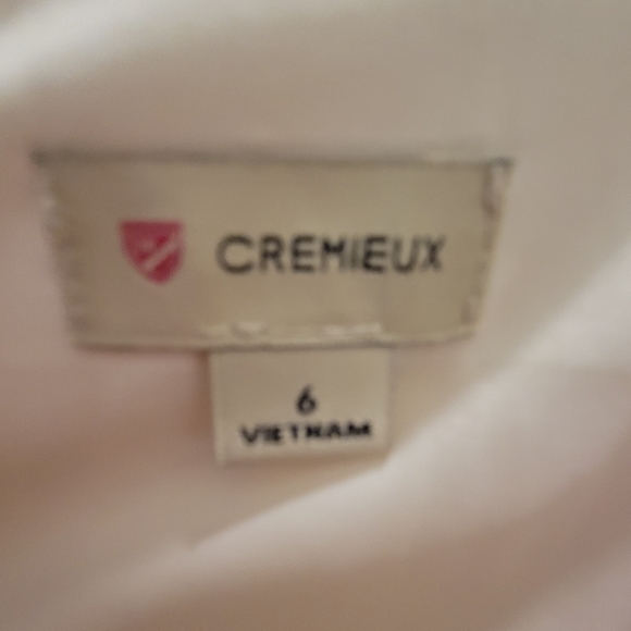 Champagne colored Daniel Cremieux sheath dress - Picture 3 of 4